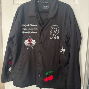 Primitive Skateboarding Graphic Jacket Lucky Aces